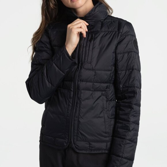 Lole Daily Jacket Black XL New with tags! light puffer jacket - Picture 3 of 16